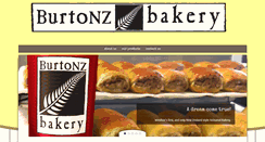 Desktop Screenshot of burtonzbakery.com